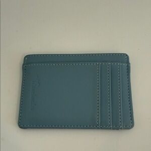 Slim Teal/Blue Card & Key Holder